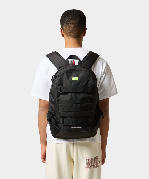 HUF(ハフ)の「MISSION BACKPACK(バックパック/リュック・メンズ・ブラック・O/S)」の9枚目の写真