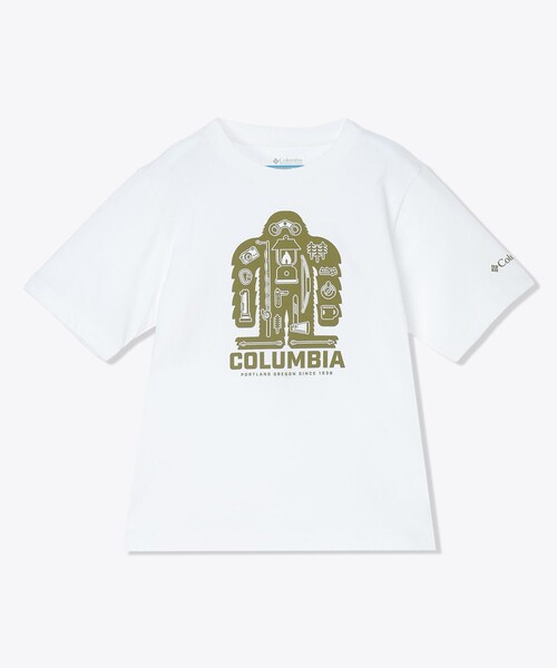 Columbia(コロンビア)の「Columbia/ キッズアイテム/ バレークリークIIショートスリーブグラフィックTシャツ /コロンビア(Tシャツ/カットソー・キッズ・ブルー/ブラック/ホワイト・L/S/M/XS/XXS)」の6枚目の写真