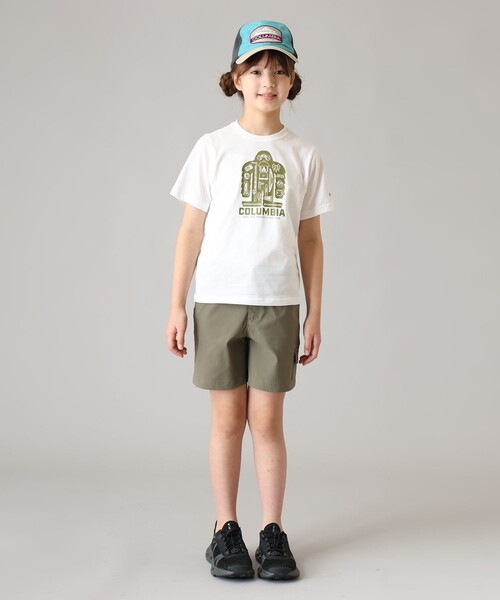 Columbia(コロンビア)の「Columbia/ キッズアイテム/ バレークリークIIショートスリーブグラフィックTシャツ /コロンビア(Tシャツ/カットソー・キッズ・ブルー/ブラック/ホワイト・L/S/M/XS/XXS)」の13枚目の写真