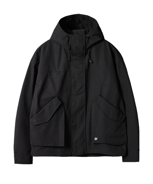 KALAPATTHAR(カラパタール)の「3 Layer Hard Shell Short-Jacket - BLACK(ナイロンジャケット・メンズ・その他・LARGE/MEDIUM/SMALL)」の2枚目の写真