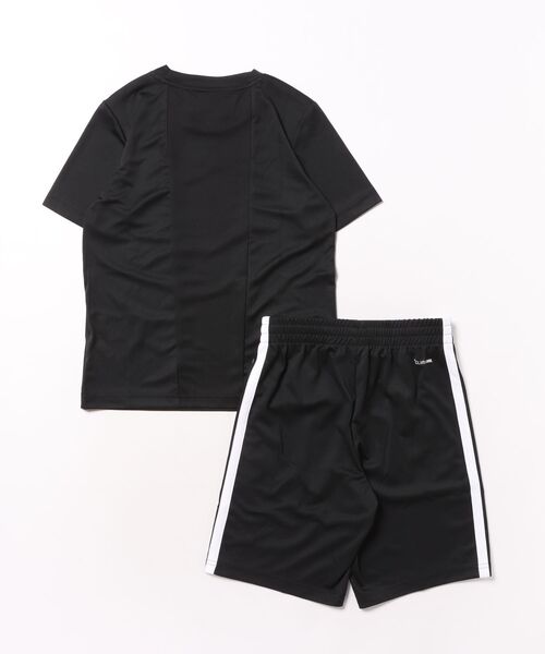 adidas(アディダス)の「《adidas》KTR-ES3STトラックスーツ(その他トップス・キッズ・ブラック×ホワイト・160/150/140/130)」の2枚目の写真