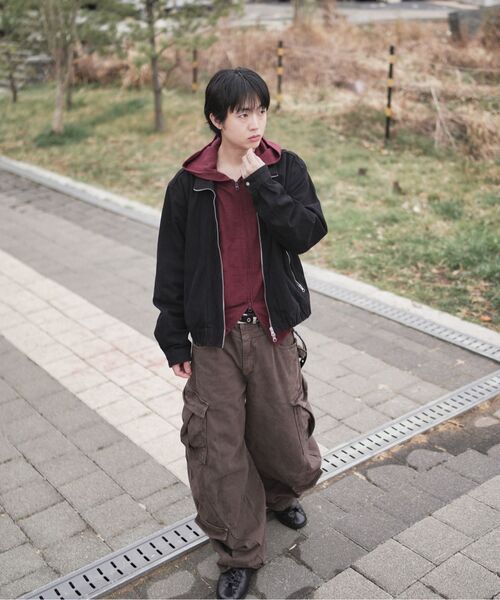 NOUN(ノウン)の「stand collar jacket (black)(その他アウター・メンズ・その他・2/1)」の7枚目の写真