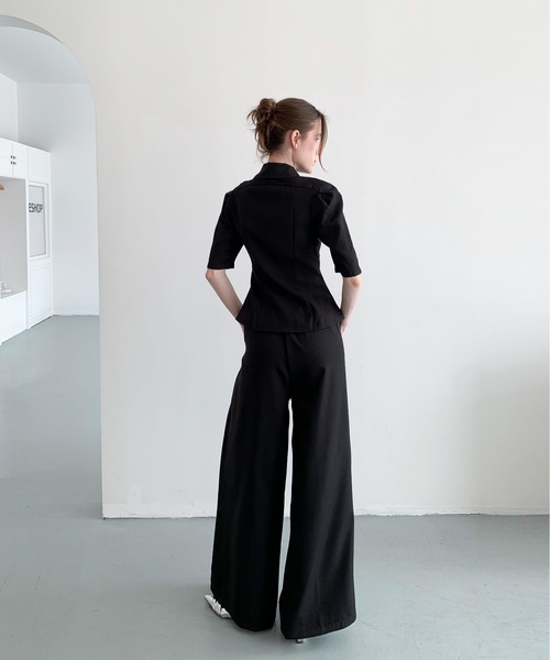 DECADE CLASSIC(ディケイド クラシック)の「DECADE CLASSIC パワショルセットアップ(セットアップ・レディース・ブラック・SMALL/MEDIUM)」の7枚目の写真