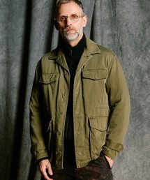 wjk（ダヴルジェイケイ）の「ms6492- sulfur dyed M47 shirt ミリタリーM47シャツ(4911 co33j)（シャツ/ブラウス）」