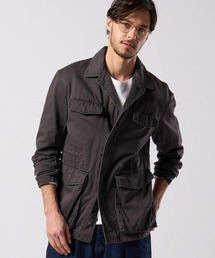 wjk（ダヴルジェイケイ）の「ms6492- sulfur dyed M47 shirt ミリタリーM47シャツ(4911 co33j)（シャツ/ブラウス）」