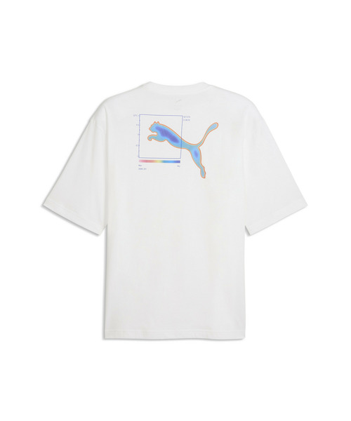PUMA(プーマ)の「PUMA プーマ メンズ グラフィック バック 半袖 Tシャツ(Tシャツ/カットソー・メンズ・ホワイト/ブラック・XX-LARGE/LARGE/SMALL/X-LARGE/MEDIUM)」の6枚目の写真