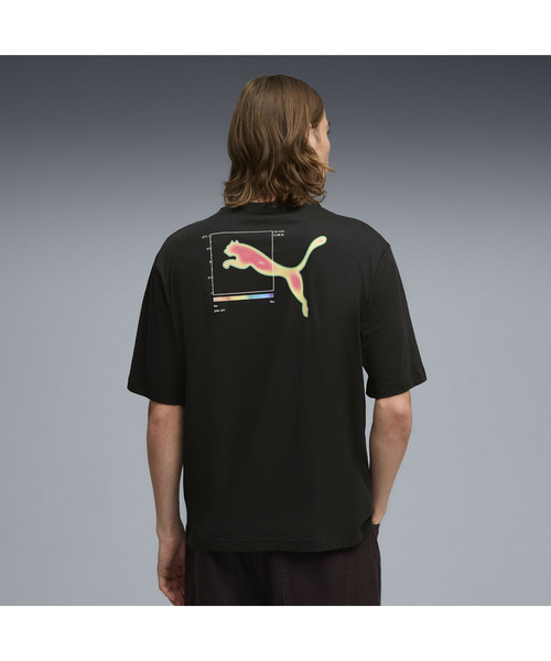 PUMA(プーマ)の「PUMA プーマ メンズ グラフィック バック 半袖 Tシャツ(Tシャツ/カットソー・メンズ・ホワイト/ブラック・XX-LARGE/LARGE/SMALL/X-LARGE/MEDIUM)」の7枚目の写真