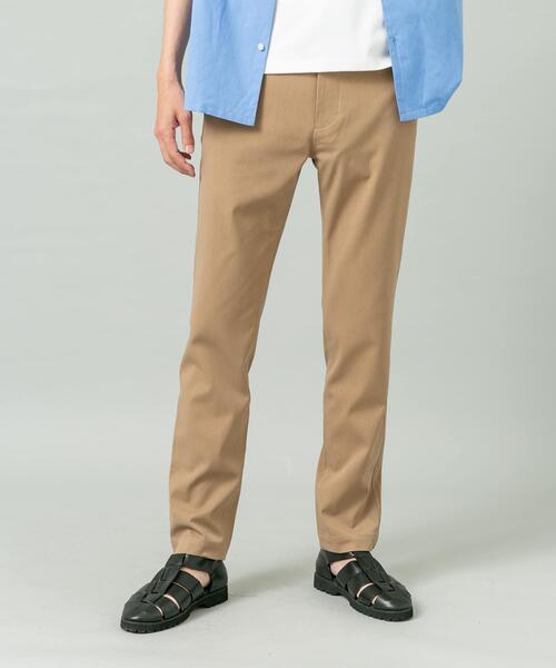 URBAN RESEARCH ROSSO MEN(アーバンリサーチロッソメン)の「『WEB限定』『接触冷感 / XLサイズあり』クールタッチスリムストレッチパンツ(チノパンツ・メンズ・ブラック/カーキ/インディゴブルー/ベージュ/ブラック系その他・SMALL/X-LARGE/LARGE/MEDIUM)」の3枚目の写真