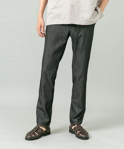 URBAN RESEARCH ROSSO MEN(アーバンリサーチロッソメン)の「『WEB限定』『接触冷感 / XLサイズあり』クールタッチスリムストレッチパンツ(チノパンツ・メンズ・ブラック/カーキ/インディゴブルー/ベージュ/ブラック系その他・SMALL/X-LARGE/LARGE/MEDIUM)」の1枚目の写真
