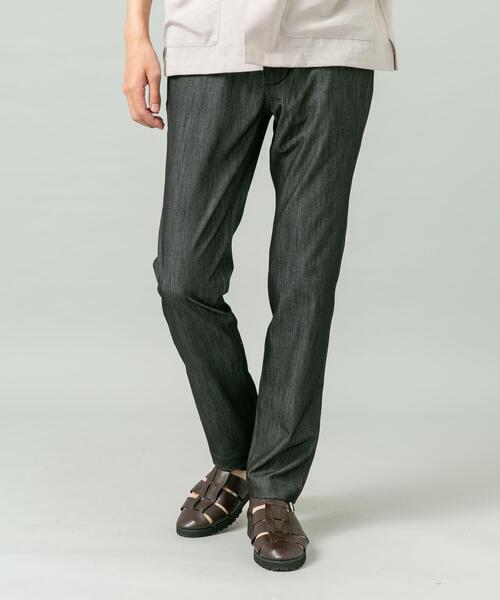URBAN RESEARCH ROSSO MEN(アーバンリサーチロッソメン)の「『WEB限定』『接触冷感 / XLサイズあり』クールタッチスリムストレッチパンツ(チノパンツ・メンズ・ブラック/カーキ/インディゴブルー/ベージュ/ブラック系その他・SMALL/X-LARGE/LARGE/MEDIUM)」の21枚目の写真