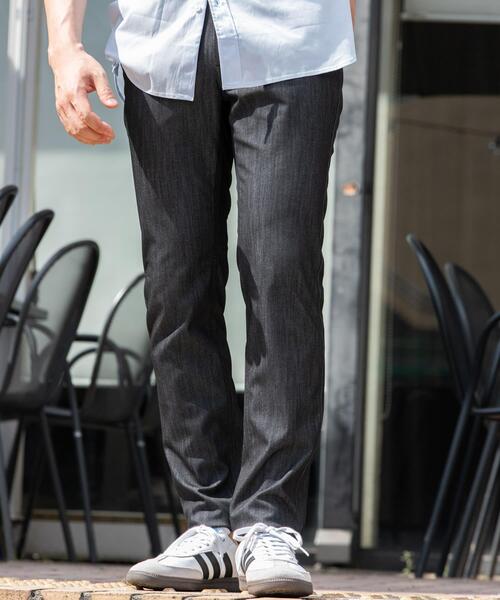 URBAN RESEARCH ROSSO MEN(アーバンリサーチロッソメン)の「『WEB限定』『接触冷感 / XLサイズあり』クールタッチスリムストレッチパンツ(チノパンツ・メンズ・ブラック/カーキ/インディゴブルー/ベージュ/ブラック系その他・SMALL/X-LARGE/LARGE/MEDIUM)」の18枚目の写真