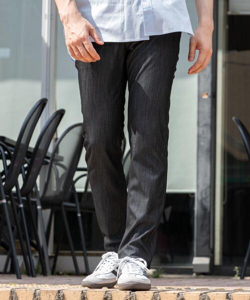 URBAN RESEARCH ROSSO MEN(アーバンリサーチロッソメン)の「『WEB限定』『接触冷感 / XLサイズあり』クールタッチスリムストレッチパンツ(チノパンツ・メンズ・ブラック/カーキ/インディゴブルー/ベージュ/ブラック系その他・SMALL/X-LARGE/LARGE/MEDIUM)」の17枚目の写真