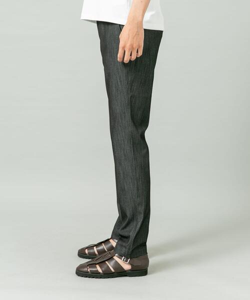 URBAN RESEARCH ROSSO MEN(アーバンリサーチロッソメン)の「『WEB限定』『接触冷感 / XLサイズあり』クールタッチスリムストレッチパンツ(チノパンツ・メンズ・ブラック/カーキ/インディゴブルー/ベージュ/ブラック系その他・SMALL/X-LARGE/LARGE/MEDIUM)」の14枚目の写真
