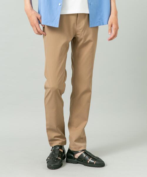URBAN RESEARCH ROSSO MEN(アーバンリサーチロッソメン)の「『WEB限定』『接触冷感 / XLサイズあり』クールタッチスリムストレッチパンツ(チノパンツ・メンズ・ブラック/カーキ/インディゴブルー/ベージュ/ブラック系その他・SMALL/X-LARGE/LARGE/MEDIUM)」の7枚目の写真
