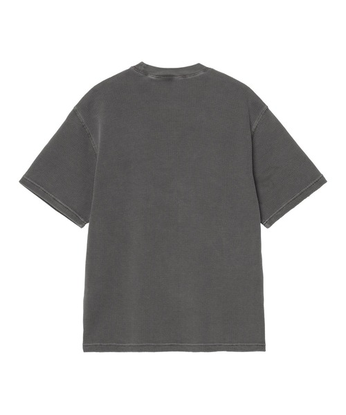 Carhartt（カーハート）の「Carhartt WIP/カーハート 半袖 Tシャツ S/S NELSON WAFFLET-SHIRT I036185（Tシャツ/カットソー・メンズ・ブラック/ナチュラル/ブルー・L/XL/S/M）」の6枚目の写真