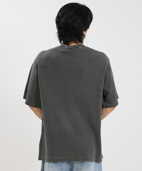 Carhartt（カーハート）の「Carhartt WIP/カーハート 半袖 Tシャツ S/S NELSON WAFFLET-SHIRT I036185（Tシャツ/カットソー・メンズ・ブラック/ナチュラル/ブルー・L/XL/S/M）」の19枚目の写真