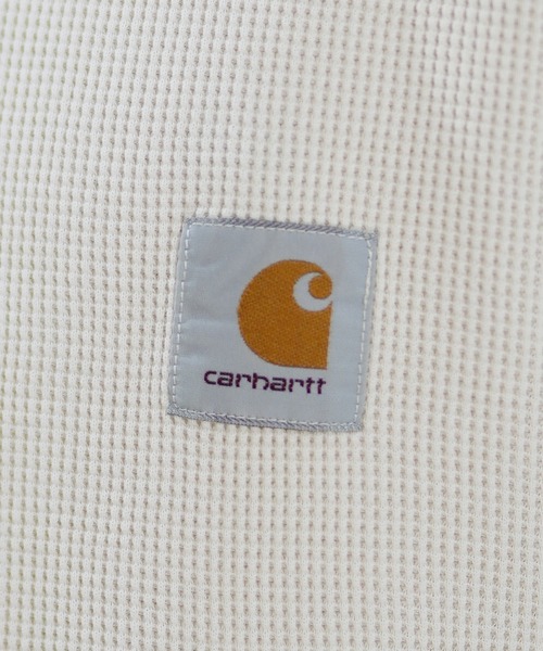 Carhartt（カーハート）の「Carhartt WIP/カーハート 半袖 Tシャツ S/S NELSON WAFFLET-SHIRT I036185（Tシャツ/カットソー・メンズ・ブラック/ナチュラル/ブルー・L/XL/S/M）」の12枚目の写真