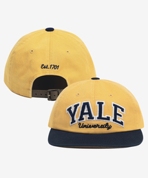 YALE（イェール）の「ツートンアーチマルチカラー スナップキャップ_イエロー（キャップ）」