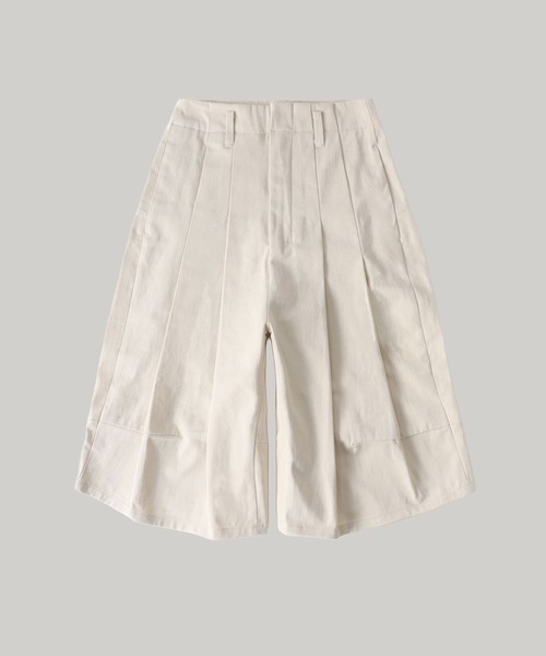 SHINYAKOZUKA(シンヤコヅカ)の「【ZOZO限定】UPCYCLED SHORT BAGGY(その他パンツ・メンズ・ホワイト系その他・X-SMALL)」の1枚目の写真