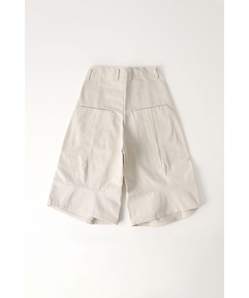 SHINYAKOZUKA(シンヤコヅカ)の「【ZOZO限定】UPCYCLED SHORT BAGGY(その他パンツ・メンズ・ホワイト系その他・X-SMALL)」の3枚目の写真