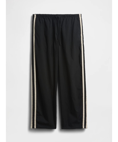 GAP(ギャップ)の「オーガニックコットンポプリン リラックスフィット イージーウエスト ストライプパンツ(その他パンツ・レディース・ブラック/グリーン・S/L/M/XS/XXS)」の17枚目の写真