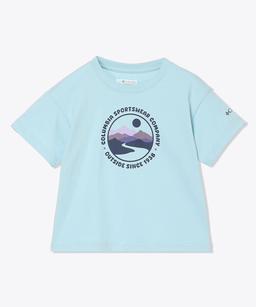 Columbia(コロンビア)の「Columbia/ キッズアイテム/ ミッションレイクIIショートスリーブグラフィックシャツ /コロンビア(Tシャツ/カットソー・キッズ・ホワイト/ブルー/ブラック・L/M/S)」の3枚目の写真