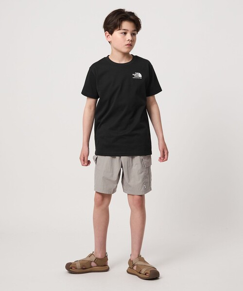 THE NORTH FACE(ザノースフェイス)の「<THE NORTH FACE>ヒストリカル ロゴ Tシャツ / キッズ 130cm-160cm(Tシャツ/カットソー・キッズ・ブラック/ホワイト/グレー系・140cm/130cm/150cm/160cm)」の12枚目の写真
