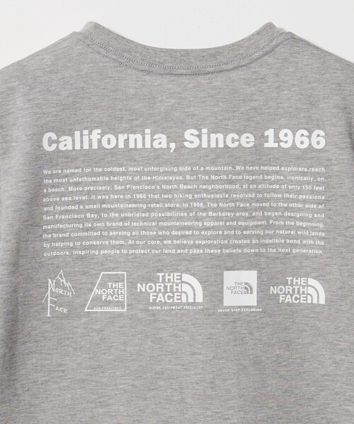 THE NORTH FACE(ザノースフェイス)の「<THE NORTH FACE>ヒストリカル ロゴ Tシャツ / キッズ 130cm-160cm(Tシャツ/カットソー・キッズ・ブラック/ホワイト/グレー系・140cm/130cm/150cm/160cm)」の7枚目の写真