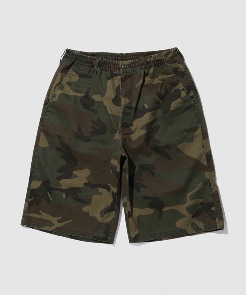 NAVY（ネイビー）の「【NAVY / ネイビー】イージーワイドショーツ（デニムパンツ・メンズ・カモフラージュ/ブラック/ブルー・M/L/XL）」の14枚目の写真