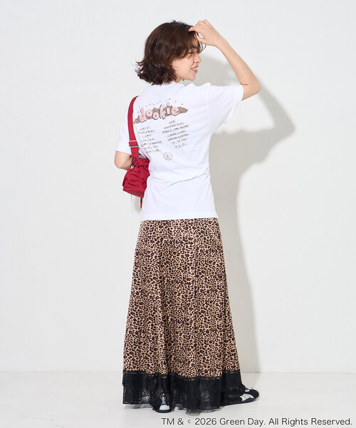 FREAK'S STORE(フリークスストア)の「GOOD ROCK SPEED/グッドロックスピード GREENDAY T-SHIRT/ロックTシャツ/グリーンデイ(Tシャツ/カットソー・レディース・チャコールグレー/ブラウン/ホワイト・フリ-)」の22枚目の写真