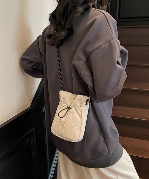 CALIFORNIA OUTFITTERS(カリフォルニア アウトフィッターズ)の「4E65-NK ミニショルダーバッグ(ショルダーバッグ・レディース・ホワイト/ベージュ/イエロー/ブラック/カーキ・ONESIZE)」の21枚目の写真