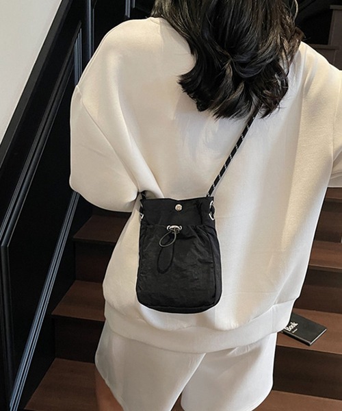 CALIFORNIA OUTFITTERS(カリフォルニア アウトフィッターズ)の「4E65-NK ミニショルダーバッグ(ショルダーバッグ・レディース・ホワイト/ベージュ/イエロー/ブラック/カーキ・ONESIZE)」の15枚目の写真