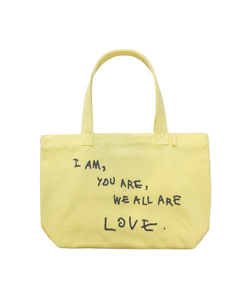 BLUELUE（ブルール）の「「BLUELUE / ブルールー」LOVE BIG トートバッグ（トートバッグ・レディース・チャコールグレー/ピンク/ライトグリーン/レモンイエロー/ブルー・FREE）」の13枚目の写真
