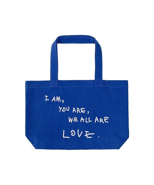 BLUELUE（ブルール）の「「BLUELUE / ブルールー」LOVE BIG トートバッグ（トートバッグ・レディース・チャコールグレー/ピンク/ライトグリーン/レモンイエロー/ブルー・FREE）」の15枚目の写真