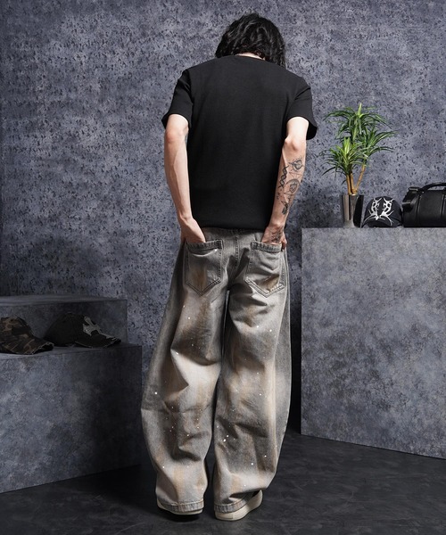 1111clothing(ワンフォークロージング)の「レギュラーフィット サーマル ヘンリーネック Tee / Regular Fit Thermal Henley Neck Tee(Tシャツ/カットソー・メンズ・グレー/カーキ/ブラック/ネイビー・L/M/XL)」の15枚目の写真