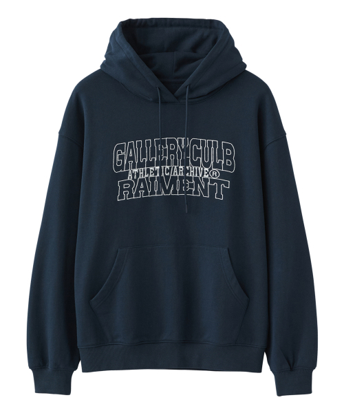 RAIMENT(レイメント)の「ギャラリークラブアーチ刺繍フードパーカー_ネイビー(パーカー・メンズ・その他・SMALL/MEDIUM/LARGE)」の3枚目の写真