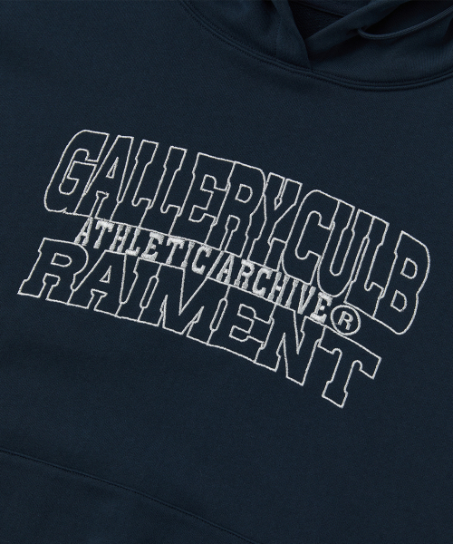 RAIMENT(レイメント)の「ギャラリークラブアーチ刺繍フードパーカー_ネイビー(パーカー・メンズ・その他・SMALL/MEDIUM/LARGE)」の6枚目の写真