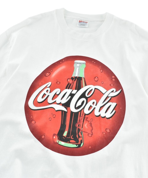 Coca Cola(コカコーラ)の「【USED】90-00’s デッドストック Hanes “Coca-Cola” 企業ロゴTシャツ(Tシャツ/カットソー・メンズ・ホワイト・X-LARGE)」の2枚目の写真