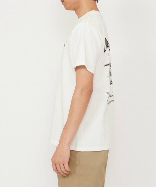 Dickies(ディッキーズ)の「Dickies/ディッキーズ グラフィックTシャツ 半袖(Worker)(Tシャツ/カットソー・メンズ・ブラック/ホワイト/オレンジ・MEDIUM/LARGE)」の7枚目の写真