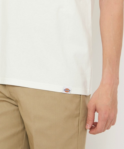 Dickies(ディッキーズ)の「Dickies/ディッキーズ グラフィックTシャツ 半袖(Worker)(Tシャツ/カットソー・メンズ・ブラック/ホワイト/オレンジ・MEDIUM/LARGE)」の11枚目の写真