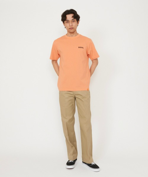 Dickies(ディッキーズ)の「Dickies/ディッキーズ グラフィックTシャツ 半袖(Worker)(Tシャツ/カットソー・メンズ・ブラック/ホワイト/オレンジ・MEDIUM/LARGE)」の13枚目の写真