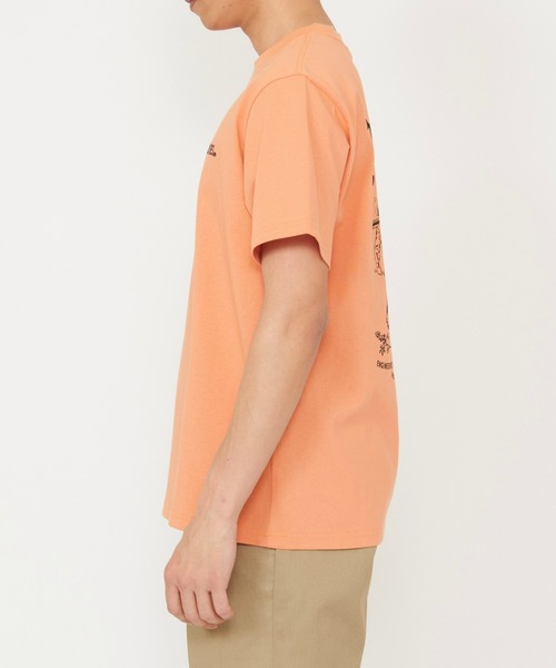 Dickies(ディッキーズ)の「Dickies/ディッキーズ グラフィックTシャツ 半袖(Worker)(Tシャツ/カットソー・メンズ・ブラック/ホワイト/オレンジ・MEDIUM/LARGE)」の16枚目の写真