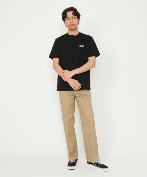 Dickies(ディッキーズ)の「Dickies/ディッキーズ グラフィックTシャツ 半袖(Worker)(Tシャツ/カットソー・メンズ・ブラック/ホワイト/オレンジ・MEDIUM/LARGE)」の22枚目の写真