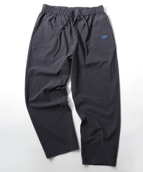 SITRY(シトリー)の「CONVERSE Jack Purcell/コンバース ジャックパーセル シアサッカー ユニセックス ワイドイージーパンツ セットアップ対応(その他パンツ・メンズ・チャコール/ネイビー・S/M/L)」の2枚目の写真