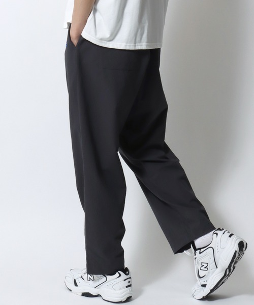 SITRY(シトリー)の「CONVERSE Jack Purcell/コンバース ジャックパーセル シアサッカー ユニセックス ワイドイージーパンツ セットアップ対応(その他パンツ・メンズ・チャコール/ネイビー・S/M/L)」の20枚目の写真