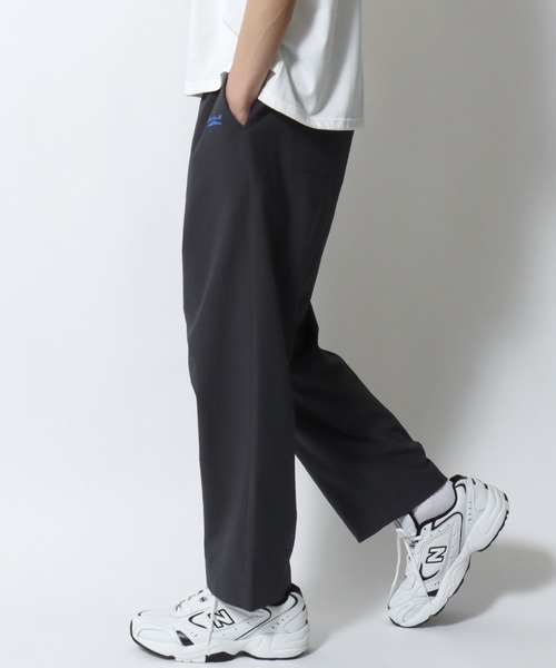 SITRY(シトリー)の「CONVERSE Jack Purcell/コンバース ジャックパーセル シアサッカー ユニセックス ワイドイージーパンツ セットアップ対応(その他パンツ・メンズ・チャコール/ネイビー・S/M/L)」の18枚目の写真