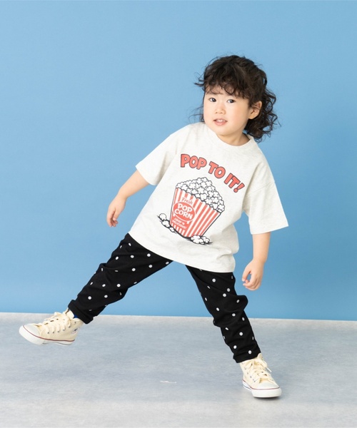 and D. petit main（アンドディープティマイン）の「【綿100】【365D.】YUMMY半袖Tシャツ（Tシャツ/カットソー・キッズ・チャコール/イエロー/オートミール/ブラウン・120cm/140cm/100cm/90cm/110cm/130cm）」の17枚目の写真