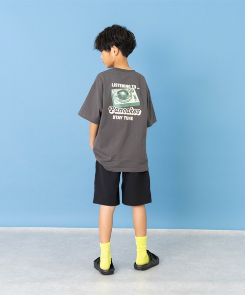 and D. petit main（アンドディープティマイン）の「【綿100】【365D.】YUMMY半袖Tシャツ（Tシャツ/カットソー・キッズ・チャコール/イエロー/オートミール/ブラウン・120cm/140cm/100cm/90cm/110cm/130cm）」の10枚目の写真