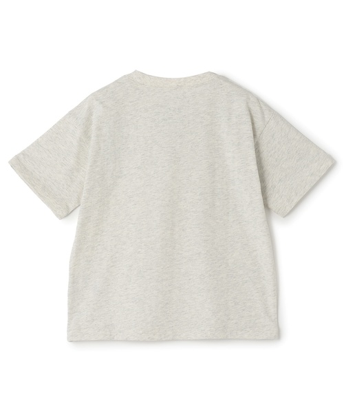 and D. petit main（アンドディープティマイン）の「【綿100】【365D.】YUMMY半袖Tシャツ（Tシャツ/カットソー・キッズ・チャコール/イエロー/オートミール/ブラウン・120cm/140cm/100cm/90cm/110cm/130cm）」の7枚目の写真