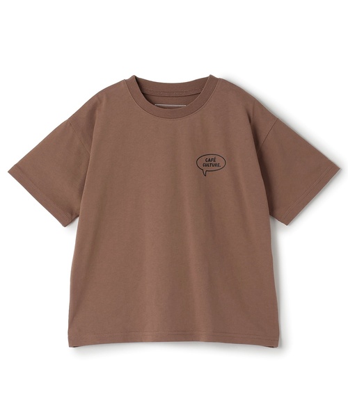 and D. petit main（アンドディープティマイン）の「【綿100】【365D.】YUMMY半袖Tシャツ（Tシャツ/カットソー・キッズ・チャコール/イエロー/オートミール/ブラウン・120cm/140cm/100cm/90cm/110cm/130cm）」の22枚目の写真
